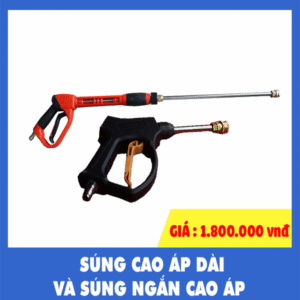 Bộ đôi súng rửa xe cao áp
